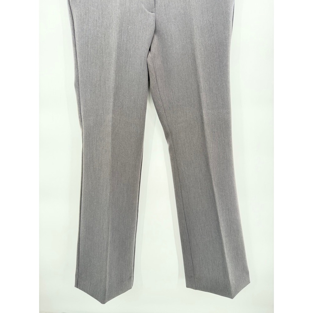 Ann Taylor Factory Trousers Gray Curvy Career Dress Pants Basic Office Attire 8P - Picture 4 of 6